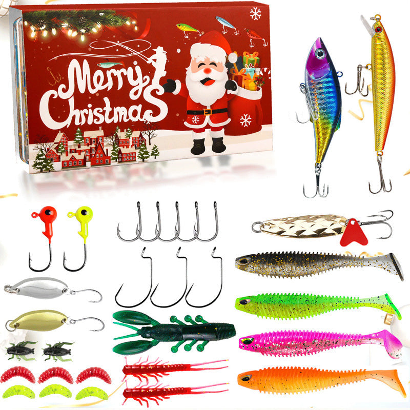 🥳HOT SALE🥳💞50K+ SOLD! Fishing Advent Calendar – From £10.99! 24 lures, lifelike action & festive countdown. Best angler gift – grab yours! ✅