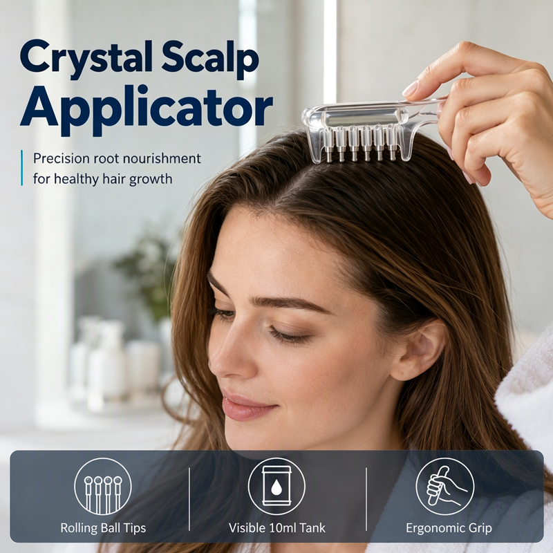 🥳HOT SALE🥳💞10K+ SOLD! Hair Oil Comb – From £6.99! Precision rollers, even dispensing & scalp massage. No waste, no mess – grab yours! ✅