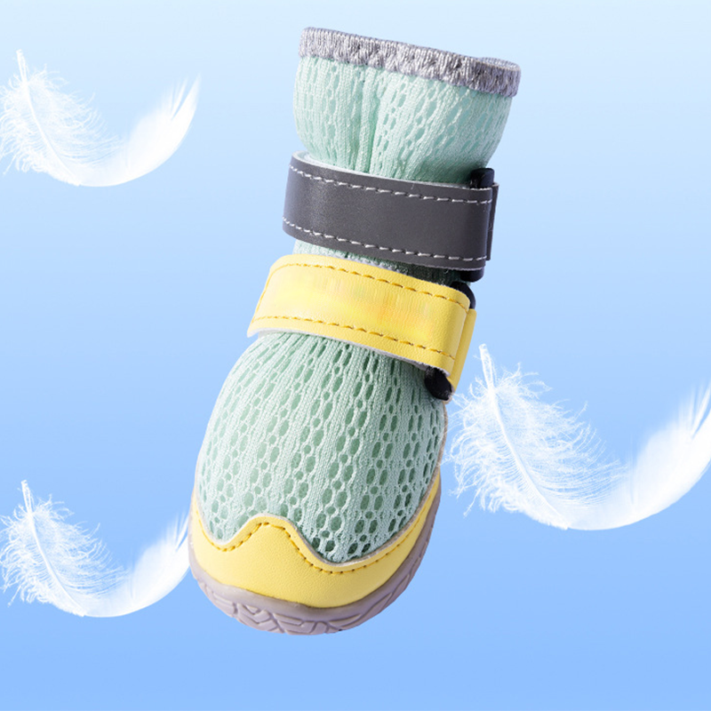 🥳HOT SALE🥳💞15K+ SOLD! Dog Shoes – From £10.99! Breathable mesh, reflective straps & anti-slip sole. Cool, safe paws – grab yours! ✅