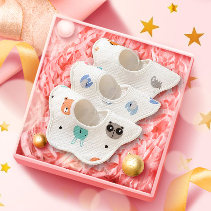 Newborn Baby Cotton Drooling Towel Bib