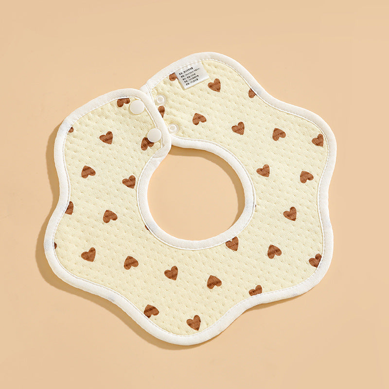 Newborn Baby Cotton Drooling Towel Bib