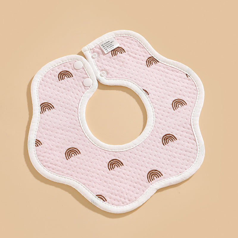 Newborn Baby Cotton Drooling Towel Bib