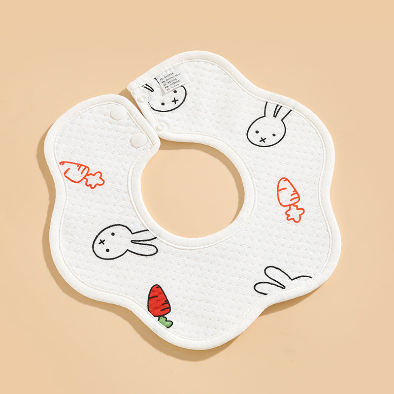 Newborn Baby Cotton Drooling Towel Bib