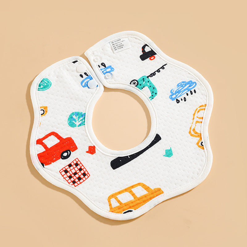 Newborn Baby Cotton Drooling Towel Bib