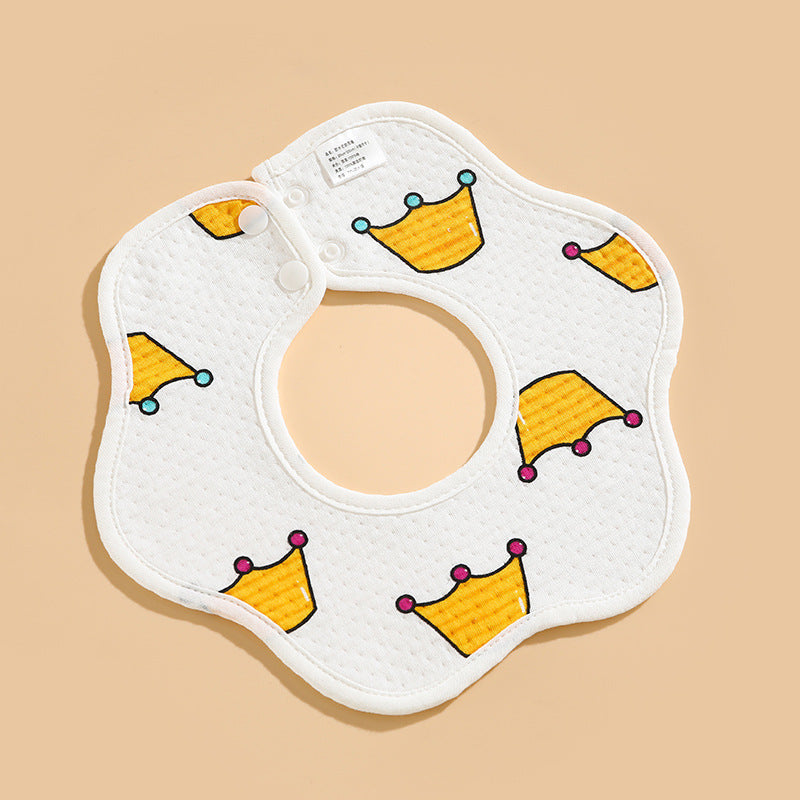 Newborn Baby Cotton Drooling Towel Bib