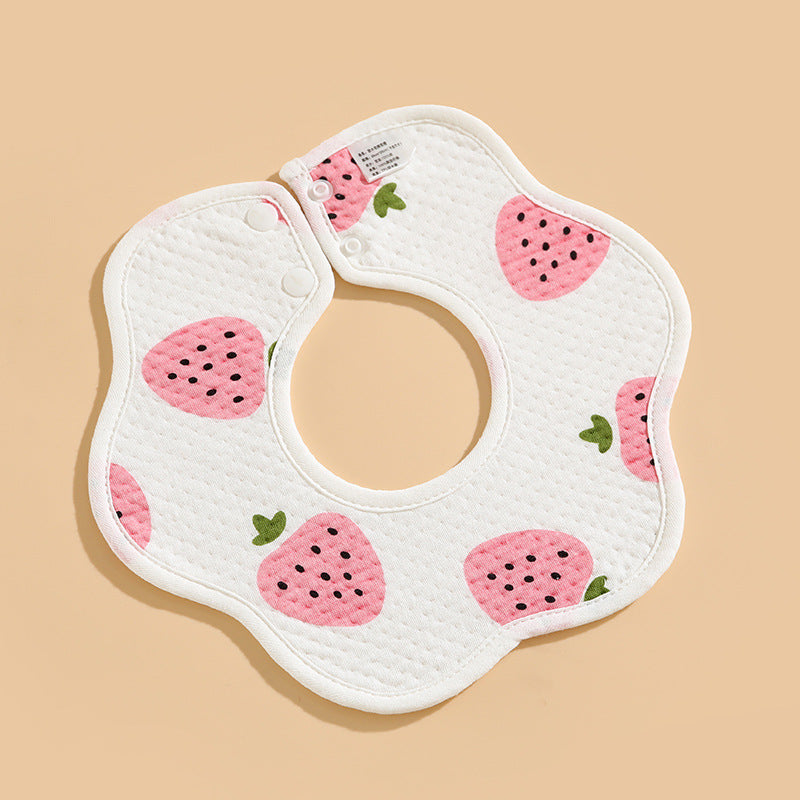 Newborn Baby Cotton Drooling Towel Bib
