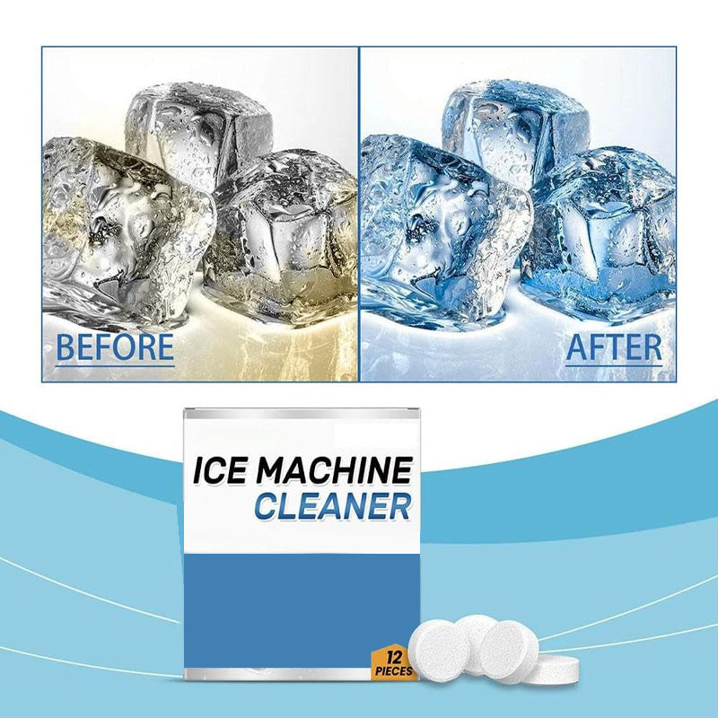 🥳HOT SALE🥳💞50K+ SOLD! Ice Cleaner Tablets – From £6.99! Dissolves buildup, non-corrosive & drop-in easy. Fresh ice – grab yours! ✅