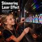 🔥50% OFF 🎃 Halloween Holographic Laser Ghost Border Sticker👻, 5M Waterproof Outdoor Window Halloween Party Decor ✨