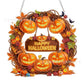🔥50% OFF 🍂 Autumnal Pumpkin Wreath Diamond Painting Hanging Decor, Complete DIY Kit