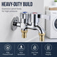 🥳HOT SALE🥳💞50K+ SOLD! Dual-Outlet Faucet – From £6.99! Independent dual control, brass & corrosion-resistant. One faucet, two uses – grab yours! ✅