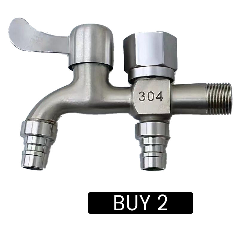 🥳HOT SALE🥳💞50K+ SOLD! Dual-Outlet Faucet – From £6.99! Independent dual control, brass & corrosion-resistant. One faucet, two uses – grab yours! ✅
