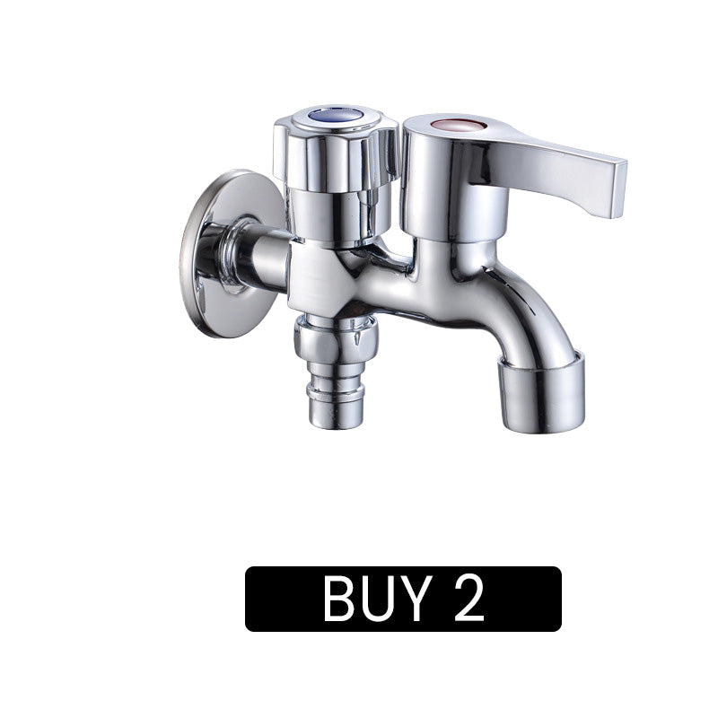 🥳HOT SALE🥳💞50K+ SOLD! Dual-Outlet Faucet – From £6.99! Independent dual control, brass & corrosion-resistant. One faucet, two uses – grab yours! ✅