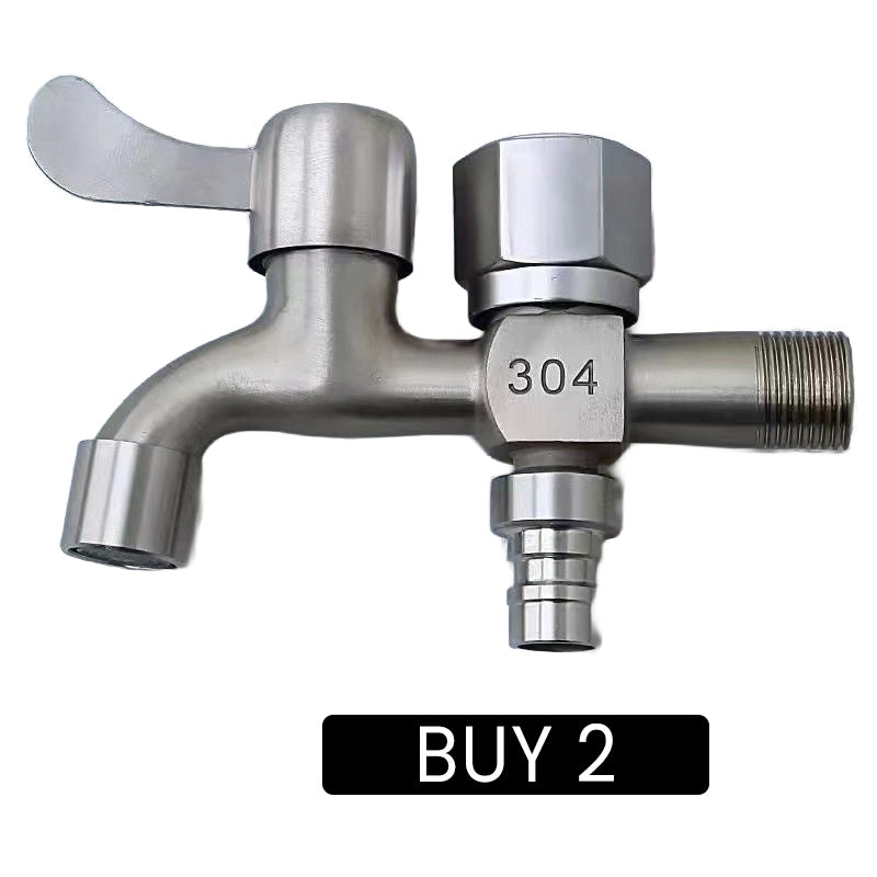 🥳HOT SALE🥳💞50K+ SOLD! Dual-Outlet Faucet – From £6.99! Independent dual control, brass & corrosion-resistant. One faucet, two uses – grab yours! ✅