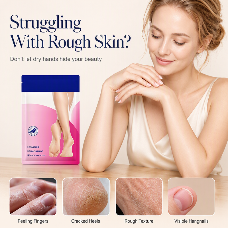 🥳HOT SALE🥳💞100K+ SOLD! Foot Mask – From £4.99! Deep hydration, exfoliation & repair. Baby-soft feet – grab yours! ✅