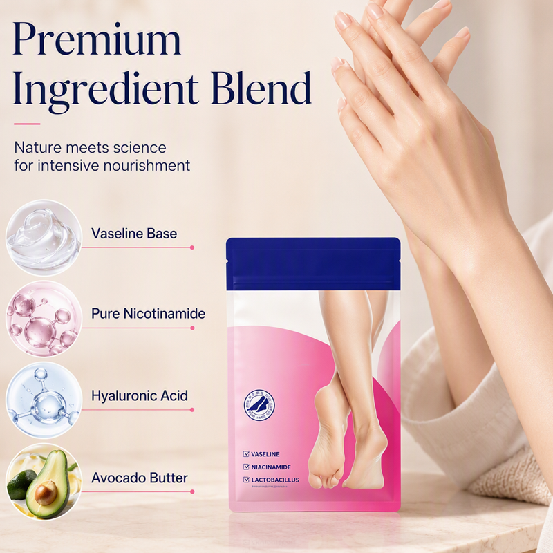 🥳HOT SALE🥳💞100K+ SOLD! Foot Mask – From £4.99! Deep hydration, exfoliation & repair. Baby-soft feet – grab yours! ✅
