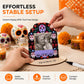 🥳HOT SALE🥳💞99K+ SOLD! Day of the Dead Frame – From £4.99! Sugar skull design, slide-in photo & writable banner. Festive keepsake – grab yours! ✅