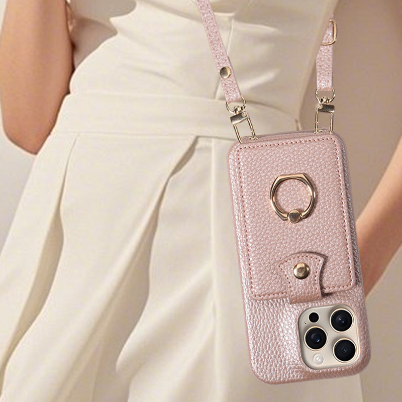 📱✨50% OFF! 👜🔒 Crossbody Wallet Phone Case – RFID Blocking, Accordion Card Slot, Detachable Strap & Litchi Pattern PU Leather. Over 19,362 Stylish & Secure Carries!✨