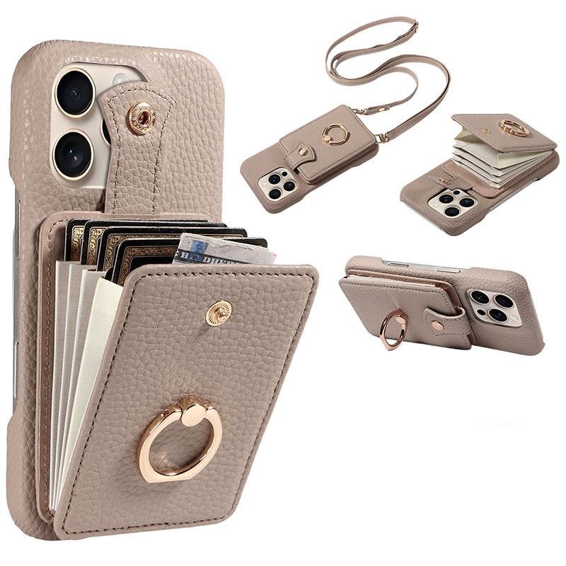 📱✨50% OFF! 👜🔒 Crossbody Wallet Phone Case – RFID Blocking, Accordion Card Slot, Detachable Strap & Litchi Pattern PU Leather. Over 19,362 Stylish & Secure Carries!✨
