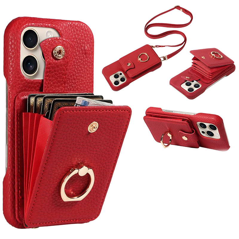 📱✨50% OFF! 👜🔒 Crossbody Wallet Phone Case – RFID Blocking, Accordion Card Slot, Detachable Strap & Litchi Pattern PU Leather. Over 19,362 Stylish & Secure Carries!✨