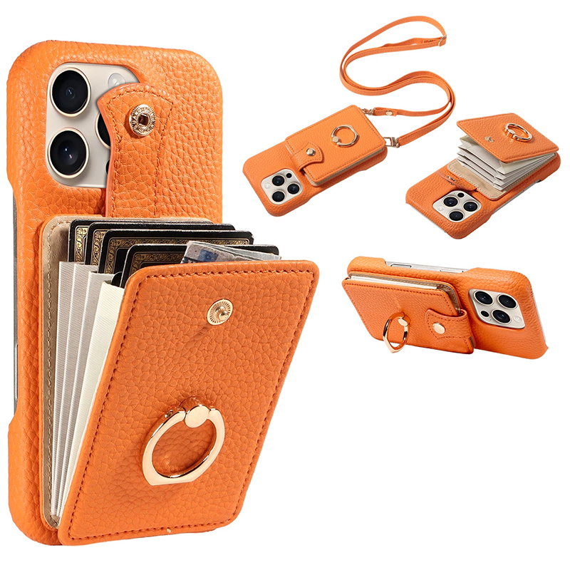 📱✨50% OFF! 👜🔒 Crossbody Wallet Phone Case – RFID Blocking, Accordion Card Slot, Detachable Strap & Litchi Pattern PU Leather. Over 19,362 Stylish & Secure Carries!✨