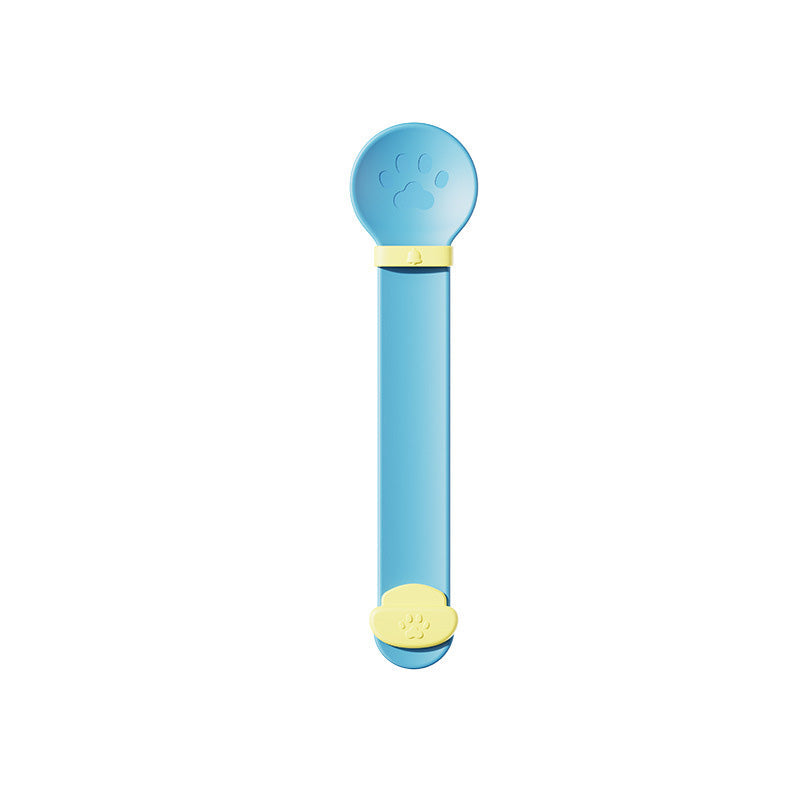 🥳HOT SALE🥳💞50K+ SOLD! Cat Feeder Spoon – From £4.99! BPA-free, one-hand squeeze & wide spoon. Clean feeding – grab yours! ✅
