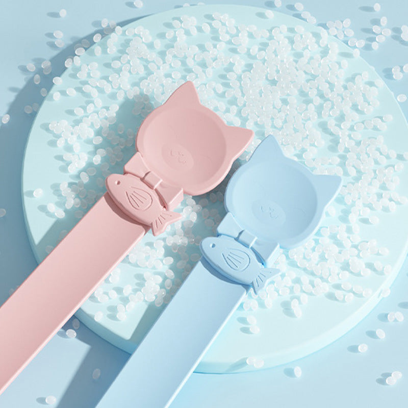 🥳HOT SALE🥳💞50K+ SOLD! Cat Feeder Spoon – From £4.99! BPA-free, one-hand squeeze & wide spoon. Clean feeding – grab yours! ✅