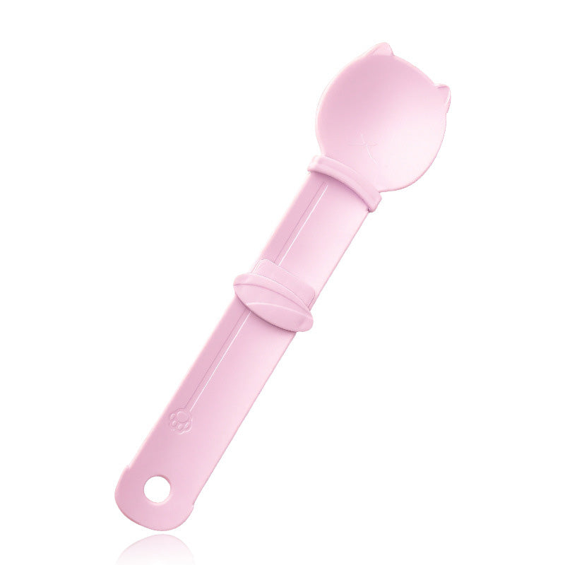 🥳HOT SALE🥳💞50K+ SOLD! Cat Feeder Spoon – From £4.99! BPA-free, one-hand squeeze & wide spoon. Clean feeding – grab yours! ✅