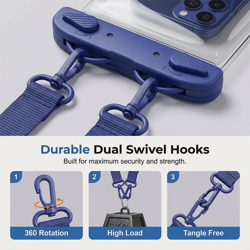 IPX8 Waterproof Phone Case with Sensitive Touchscreen