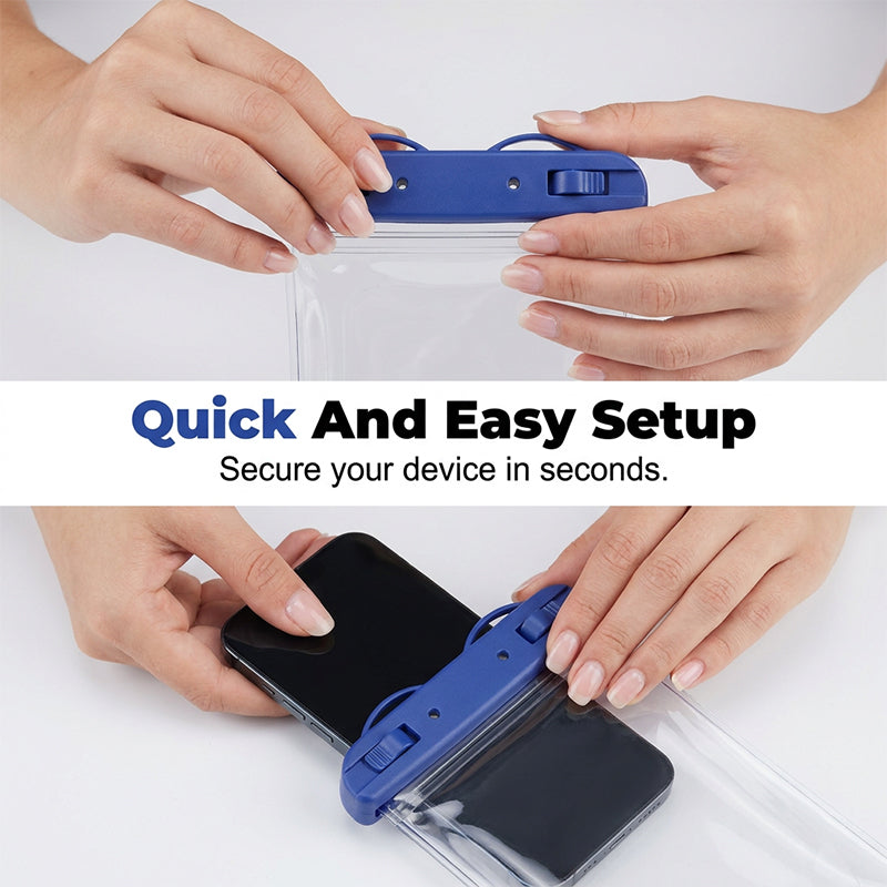IPX8 Waterproof Phone Case with Sensitive Touchscreen