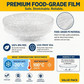 🥳HOT SALE🥳💞15K+ SOLD! Food Covers – From £8.99! Stretch 14–40cm, airtight & BPA-free. Fresh food, no spills – grab yours! ✅