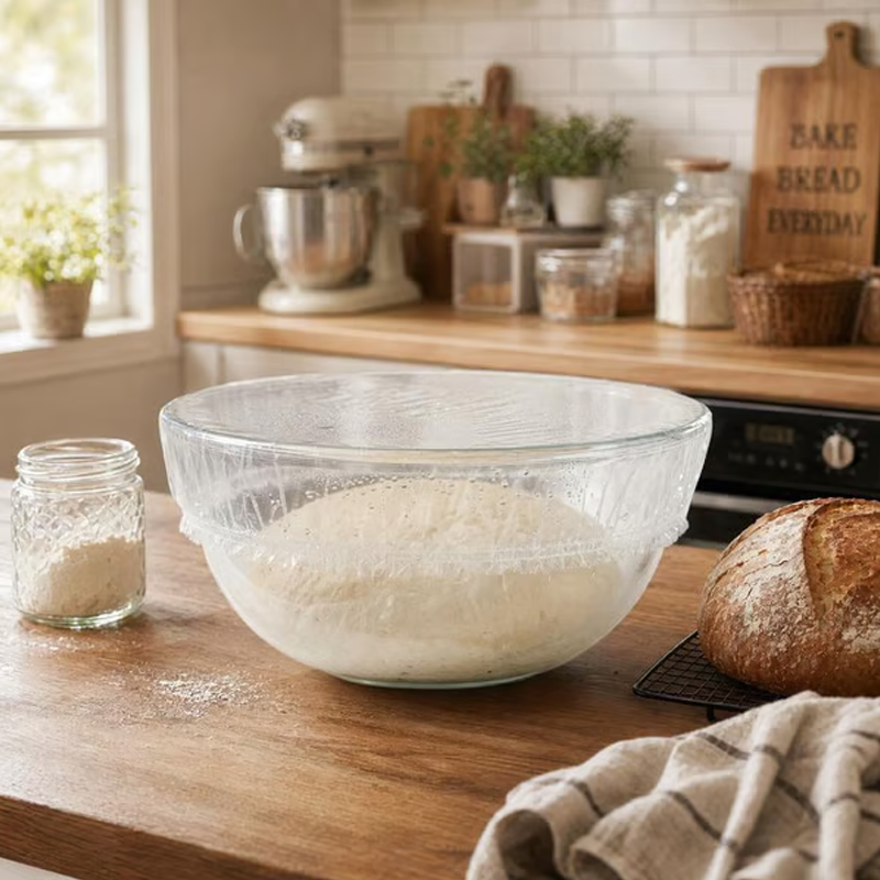 🥳HOT SALE🥳💞15K+ SOLD! Food Covers – From £8.99! Stretch 14–40cm, airtight & BPA-free. Fresh food, no spills – grab yours! ✅