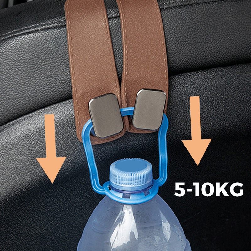 🥳HOT SALE🥳💞10K+ SOLD! Headrest Hook – From £5.99! Dual hooks, phone stand & easy install. Tidy car instantly – grab yours! ✅