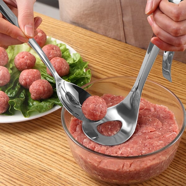 🥳HOT SALE🥳💞10K+ SOLD! Meatball Spoon – From £5.99! Non-stick, scoop & drain – perfect gift. Mess-free cooking – grab yours! ✅