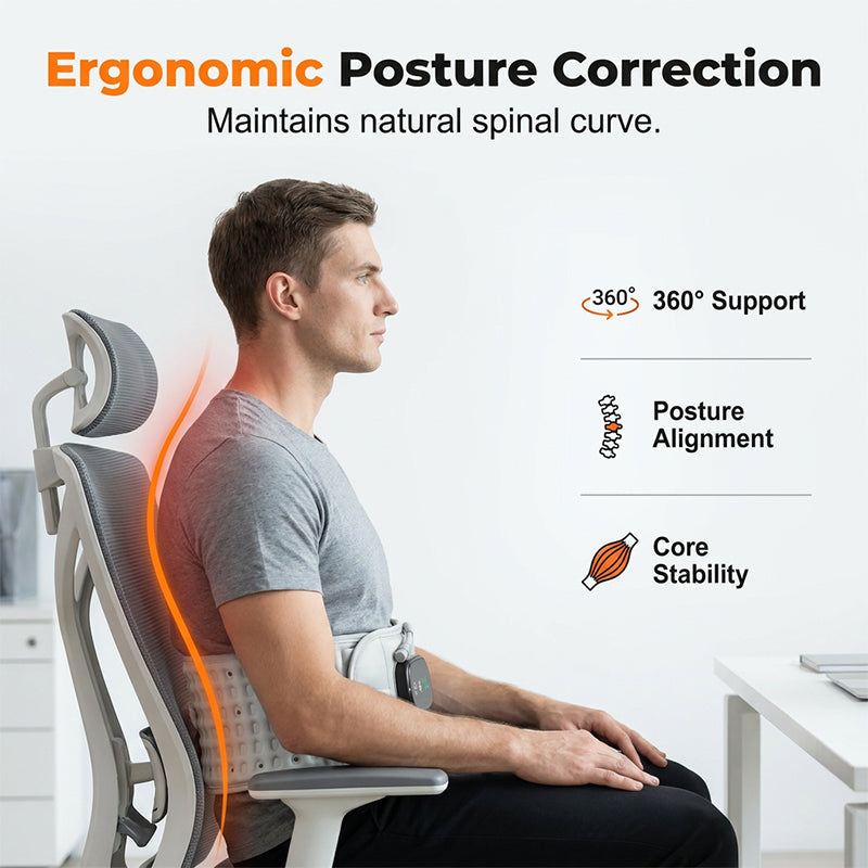 🥳HOT SALE🥳💞10K+ SOLD! Lumbar Belt – From £59.99! Inflatable traction, deep heat & massage. Back pain relief – grab yours! ✅