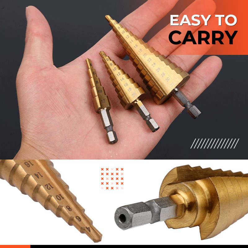 🥳HOT SALE🥳💞10K+ SOLD! Drill Bit Set – From £6.99! 6pcs, titanium coated & anti-rust. Precise drilling – grab yours! ✅