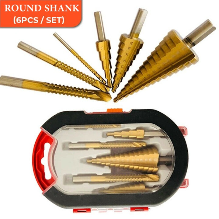 🥳HOT SALE🥳💞10K+ SOLD! Drill Bit Set – From £6.99! 6pcs, titanium coated & anti-rust. Precise drilling – grab yours! ✅