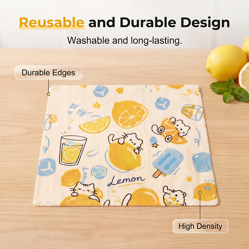 🥳HOT SALE🥳💞49K+ SOLD! Cleaning Cloths – From £6.99! Tear-off, absorbent & cute designs. Streak-free clean – grab yours! ✅
