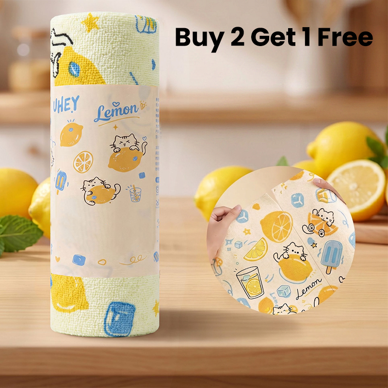 🥳HOT SALE🥳💞49K+ SOLD! Cleaning Cloths – From £6.99! Tear-off, absorbent & cute designs. Streak-free clean – grab yours! ✅