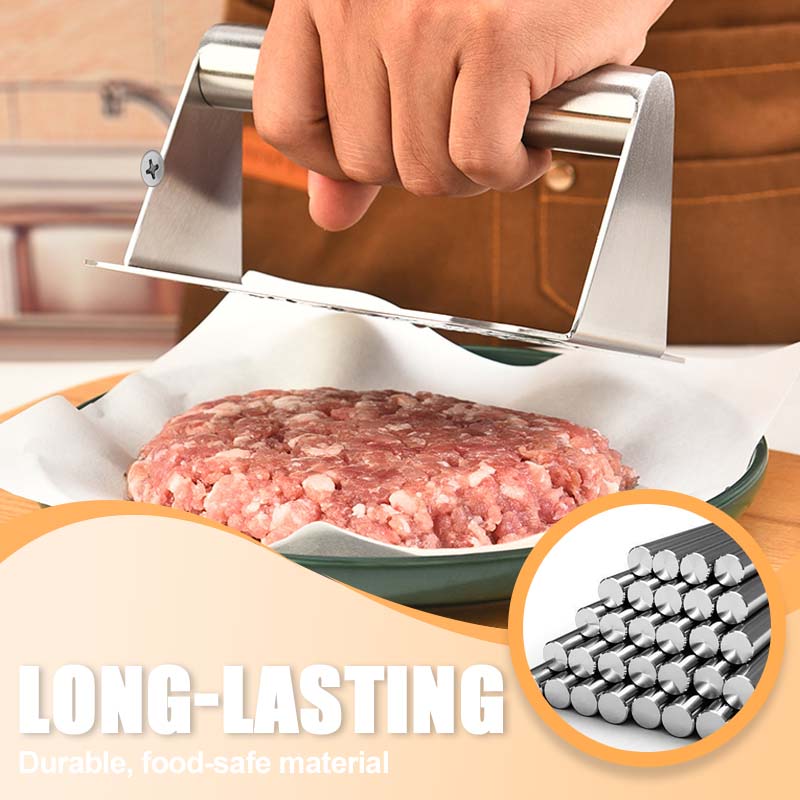 🥳HOT SALE🥳💞10K+ SOLD! Burger Press – From £5.99! Non-stick, easy clean & ergonomic. Perfect patties – grab yours! ✅