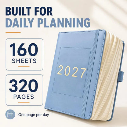 🎉 2026 Sale — Over 23,200 Sold!📅A5 2027 One‑Day‑Per‑Page Diary Notebook ✨