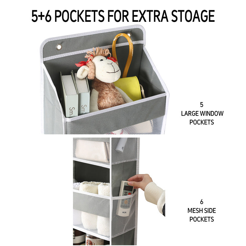 🥳HOT SALE🥳💞49K+ SOLD! Hanging Organizer – From £19.99! 5 tiers, side pockets & sturdy base. Tidy spaces – grab yours! ✅