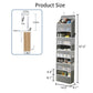 🥳HOT SALE🥳💞49K+ SOLD! Hanging Organizer – From £19.99! 5 tiers, side pockets & sturdy base. Tidy spaces – grab yours! ✅