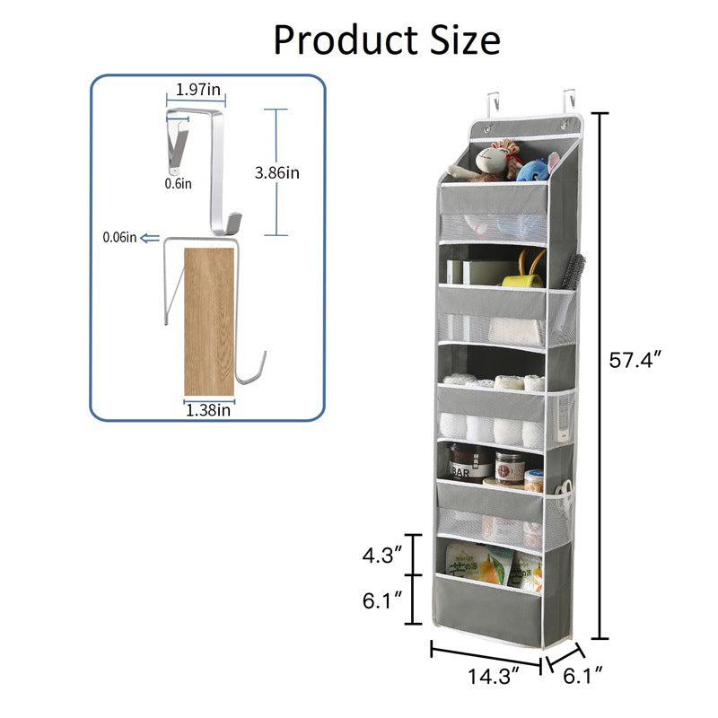 🥳HOT SALE🥳💞49K+ SOLD! Hanging Organizer – From £19.99! 5 tiers, side pockets & sturdy base. Tidy spaces – grab yours! ✅