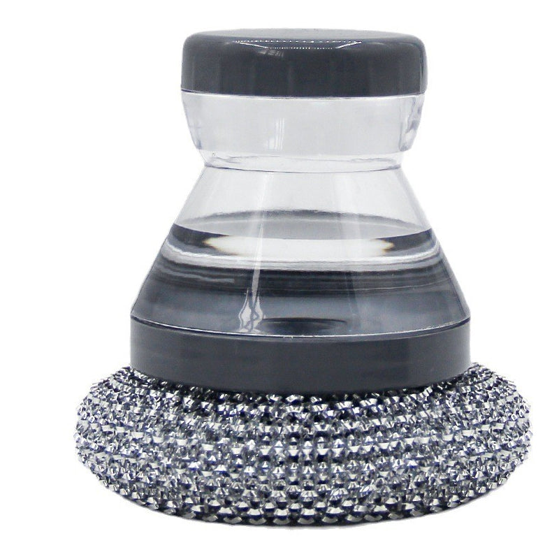 Soap Dispensing Pot Scrubber Brush