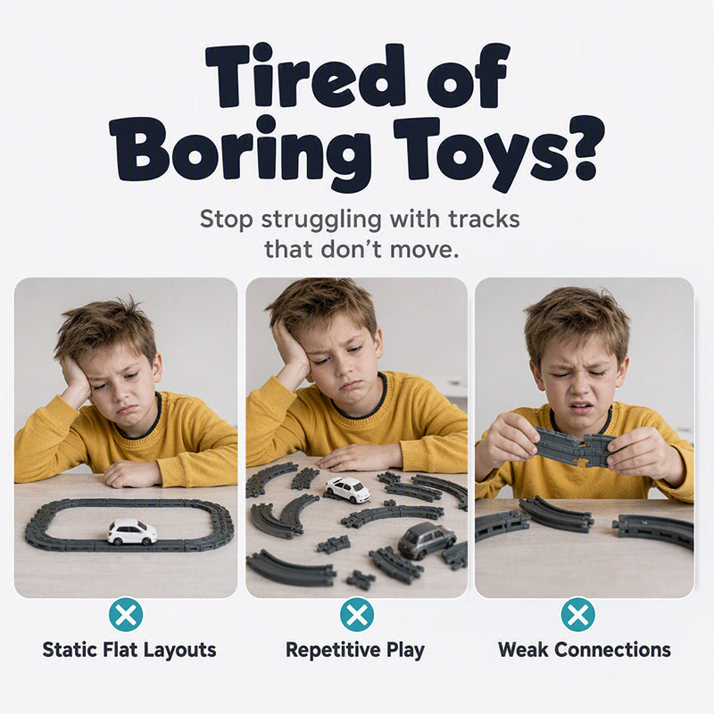 Electric Train Set for Kids