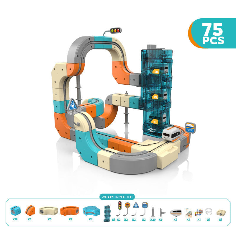 Electric Train Set for Kids