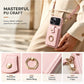 🎉 2026 Sale — Over 37,200 Sold!📱Magnetic PU Leather Wallet Case with Ring Stand & Crossbody Strap ✨
