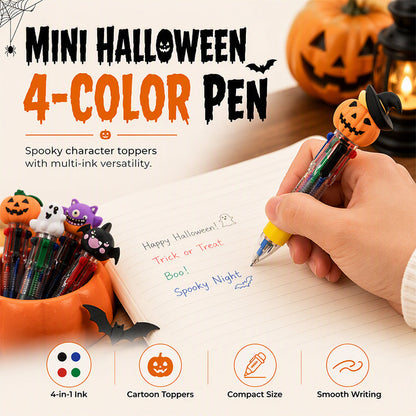 Halloween Cartoon 4-Color Ballpoint Pen