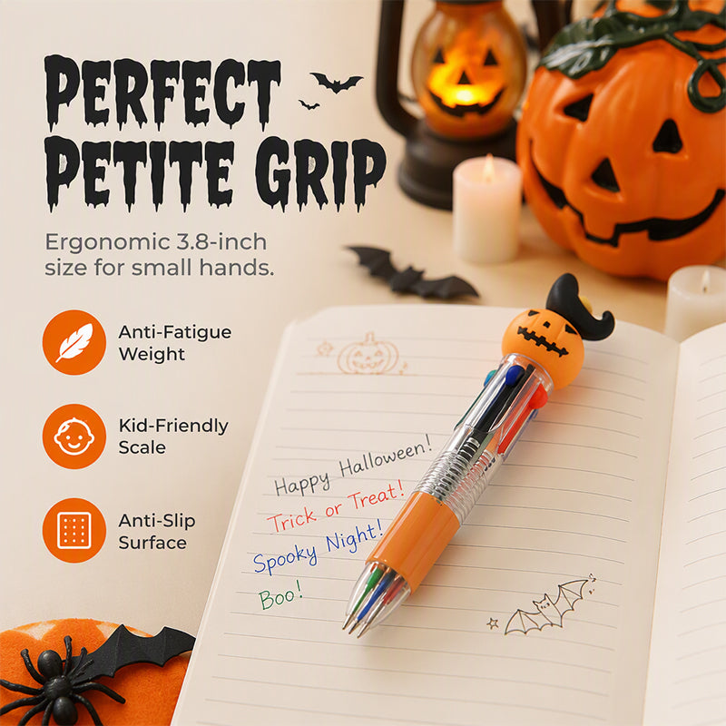Halloween Cartoon 4-Color Ballpoint Pen