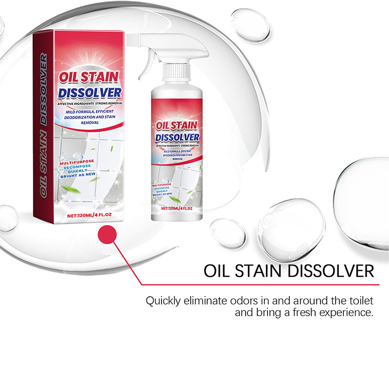 🥳HOT SALE🥳💞10K+ SOLD! Oil Dissolver Spray – From £6.99! Removes stains, safe on tiles & fresh scent. Sparkling bathroom – grab yours! ✅